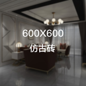  顺意莱600X600仿古砖实物图